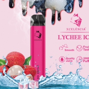 GUNNPOD LYCHEE ICE – 2000 PUFFS