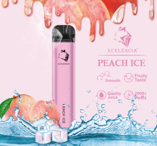 GUNNPOD PEACH ICE – 2000 PUFFS