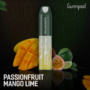 GUNNPOD LUME PASSIONFRUIT MANGO LIME - 5000 PUFFS