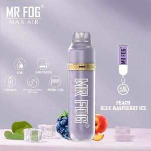 MR FOG PEACH BLUE RASPBERRY ICE - 3600 PUFFS
