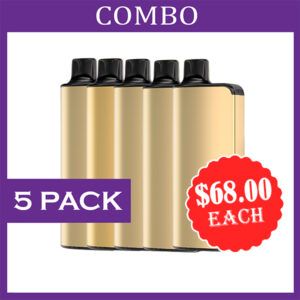 ALIBARBAR INGOT - 5 PACK- 9000 PUFFS