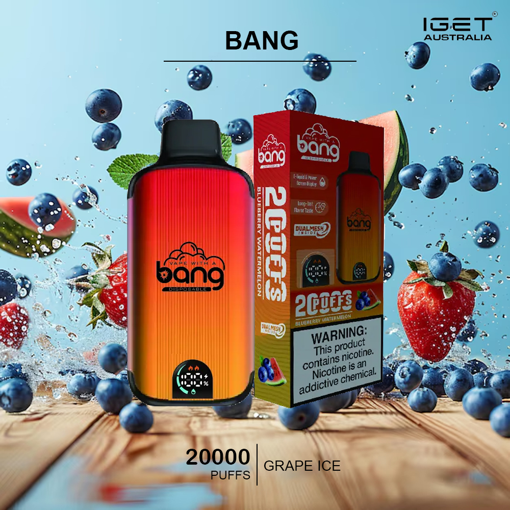 BANG - BLUEBERRY WATERMELON - 20000 PUFFS