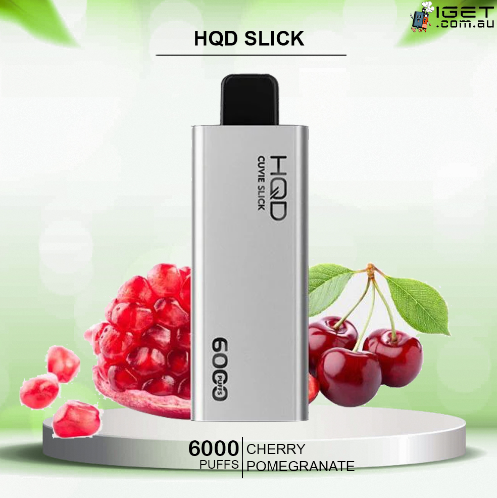 HQD SLICK CHERRY POMEGRANATE - 6000 PUFFS