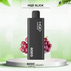 HQD SLICK GRAPEY ICE - 6000 PUFFS