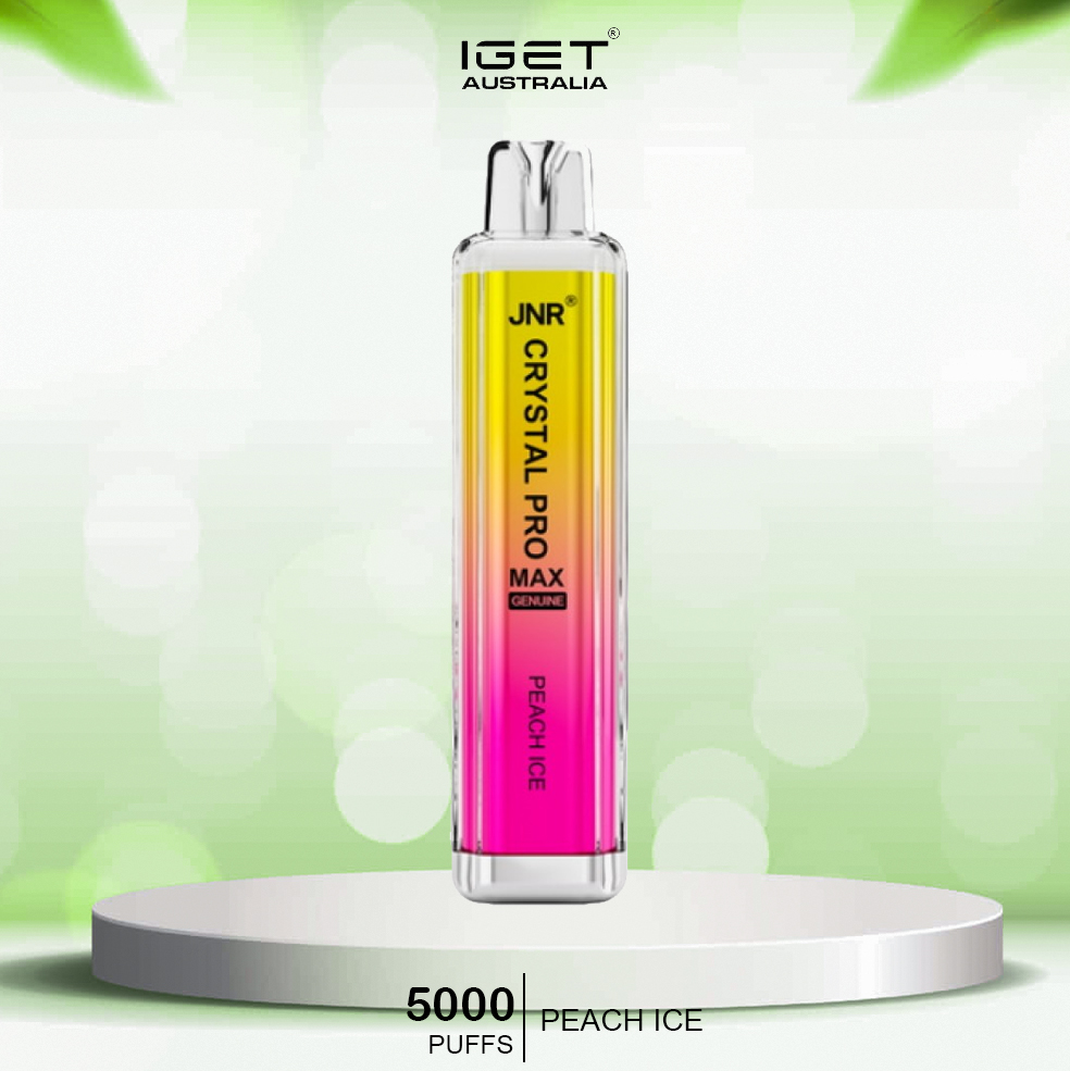 JNR CRYSTAL PRO MAX - PEACH ICE - 5000 PUFFS