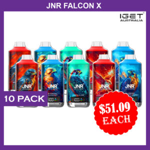 JNR FALCON X - 18000 PUFFS - 10 PACK