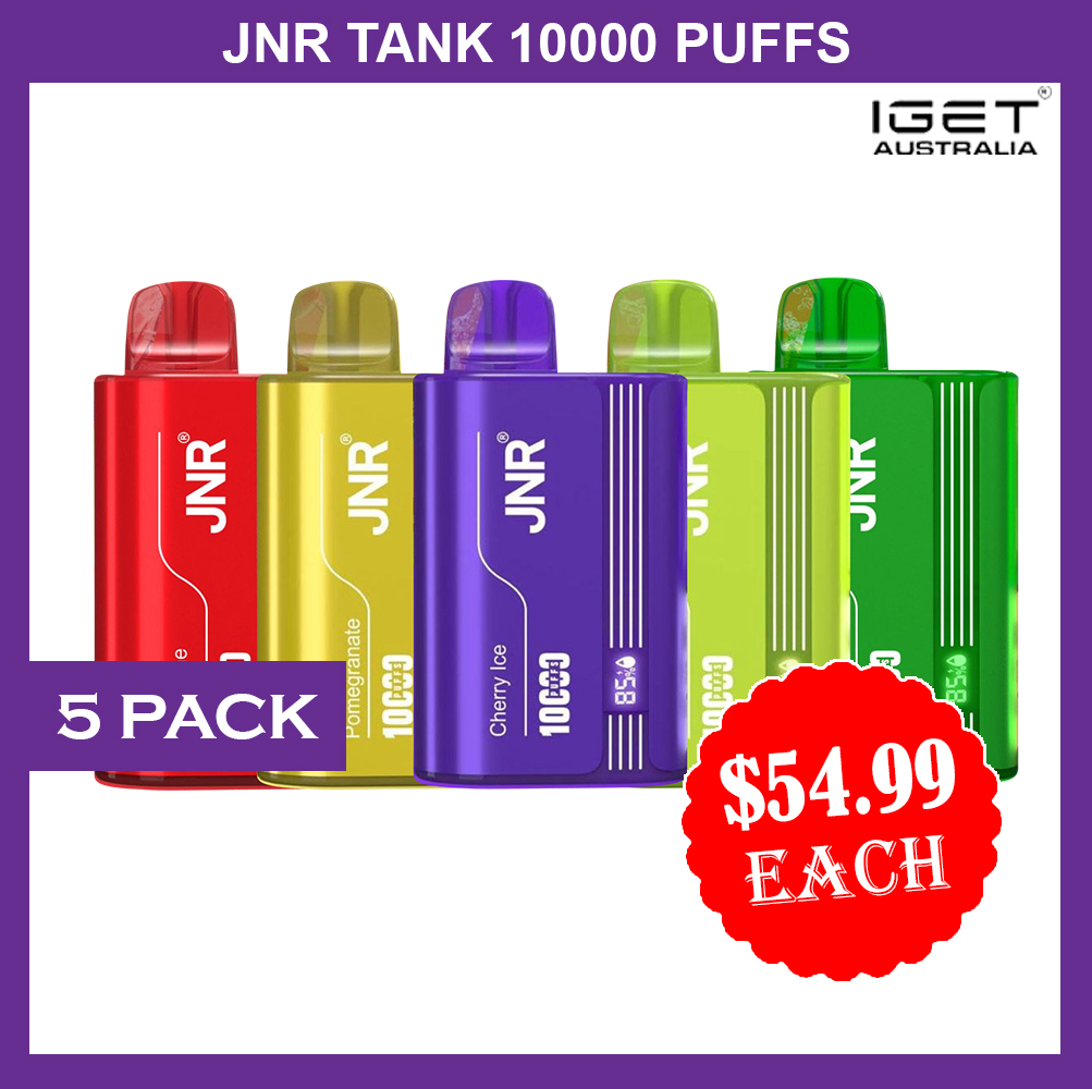 JNR TANK - 10000 PUFFS - 5 PACK