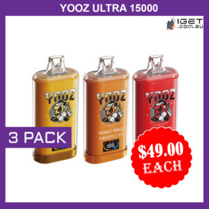 YOOZ ULTRA - 15000 PUFFS - 3 PACK