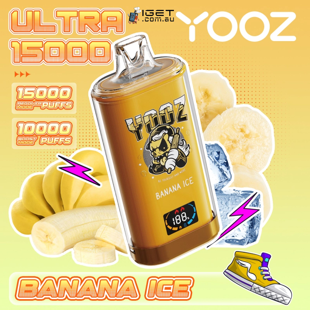 YOOZ ULTRA - BANANA ICE - 15000 PUFFS