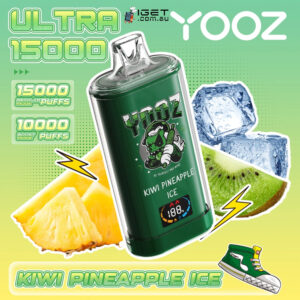 YOOZ ULTRA - KIWI PINEAPPLE ICE - 15000 PUFFS