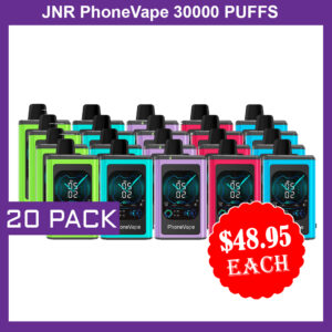 JNR Phonevape - 20 Pack - 30000 Puffs