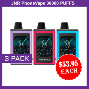 JNR Phonevape - 3 Pack - 30000 Puffs