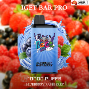 IGET BAR PRO BLUEBERRY RASPBERRY - 10000 PUFFS