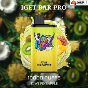 IGET BAR PRO KIWI PINEAPPLE - 10000 PUFFS