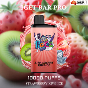 IGET BAR PRO STRAWBERRY KIWI ICE- 10000 PUFFS