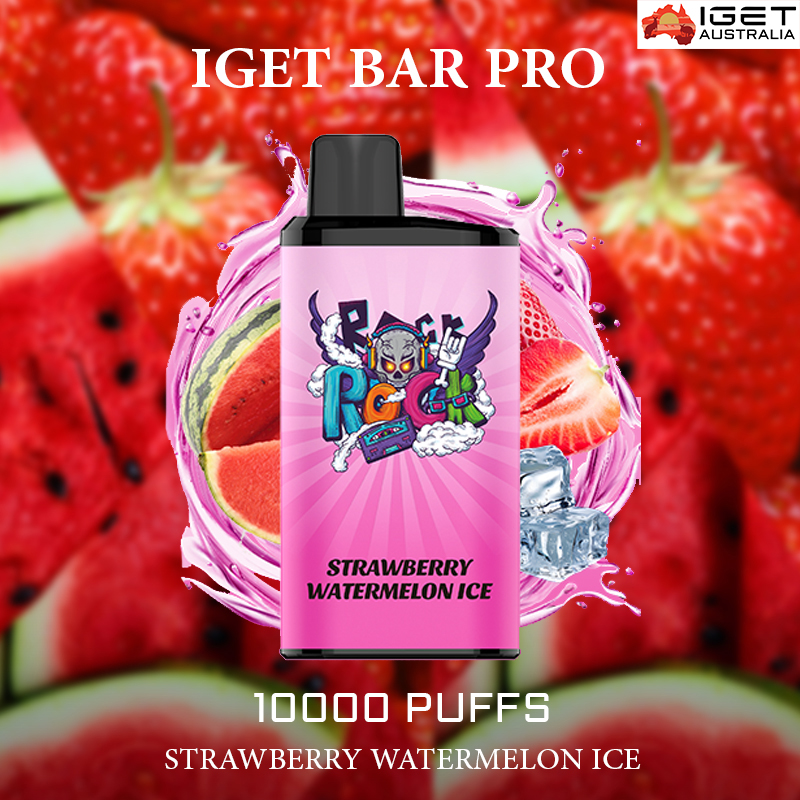 IGET BAR PRO STRAWBERRY WATERMELON ICE - 10000 PUFFS