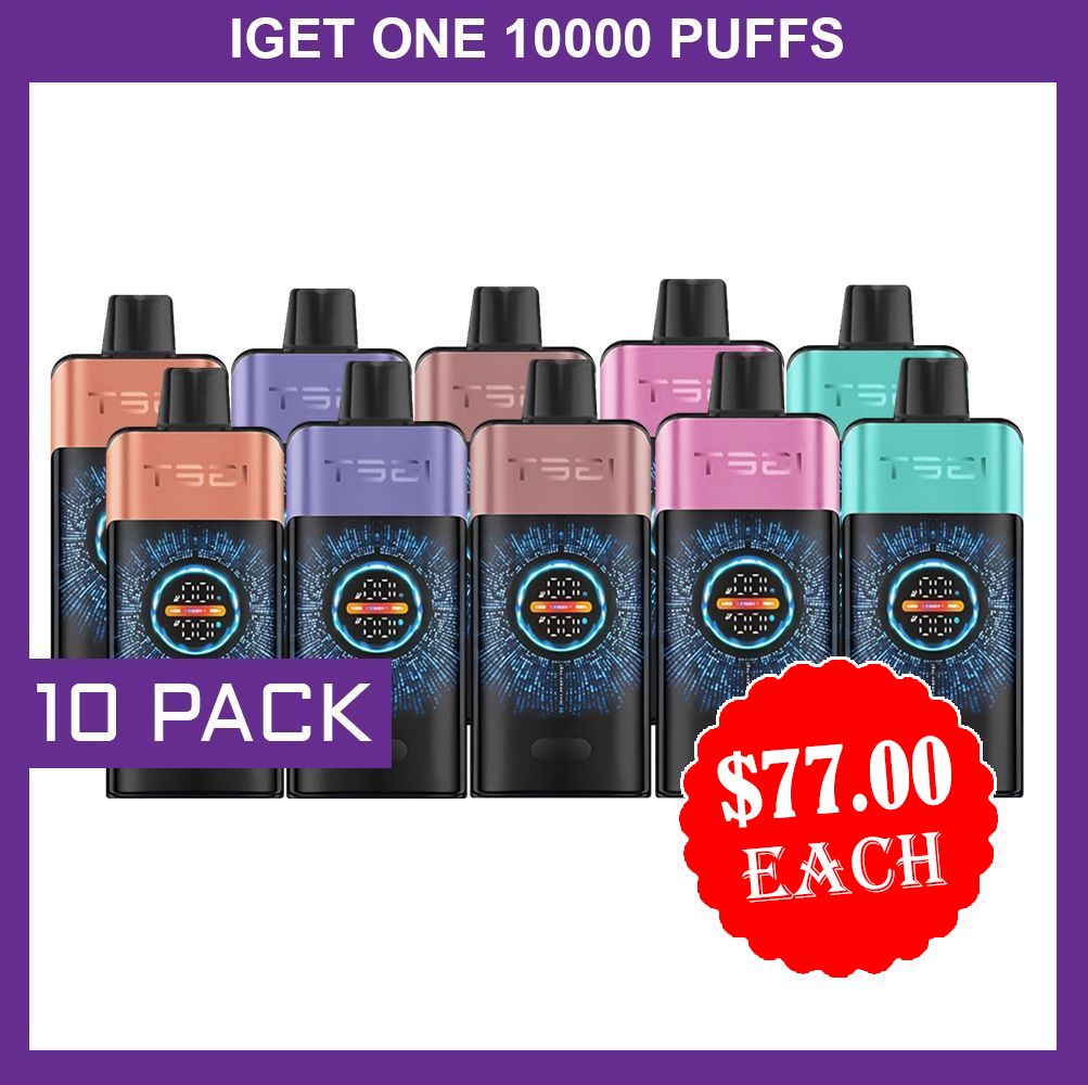 IGET ONE 12000 PUFFS - 10 PACK