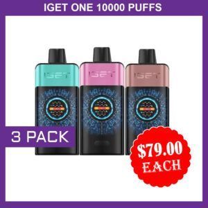 IGET ONE 12000 PUFFS - 3 PACK