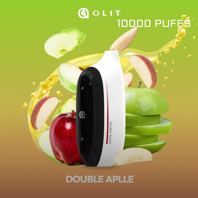 OLIT DOUBLE APPLE - 10000 PUFFS