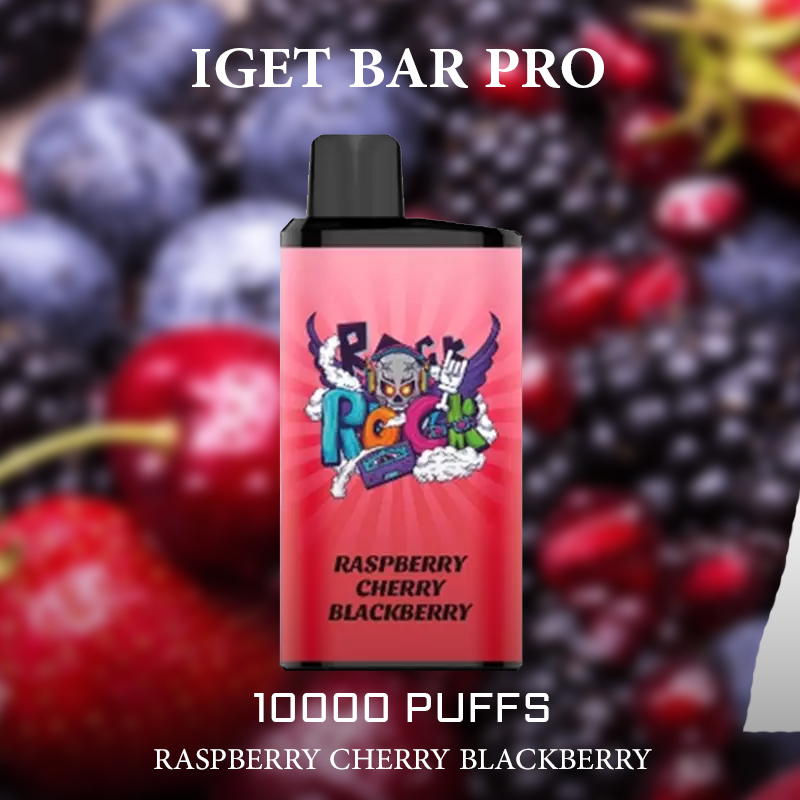 IGET BAR PRO RASPBERRY CHERRY BLACKBERRY