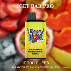 IGET BAR PRO STRAWBERRY PASSIONFRUIT MANGO - 10000 PUFFS