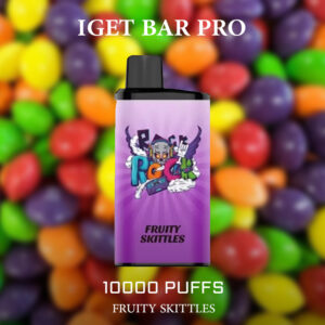 IGET BAR PRO FRUITY SKITTLES - 10000 PUFFS