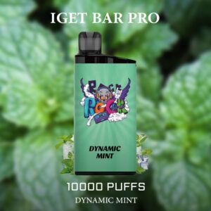 IGET BAR PRO DYNAMIC MINT - 10000 PUFFS