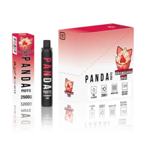 PANDA STRAWBERRY CAKE - 2500 PUFFS