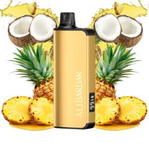 ALIBARBAR INGOT PINEAPPLE COCONUT - 9000 PUFFS