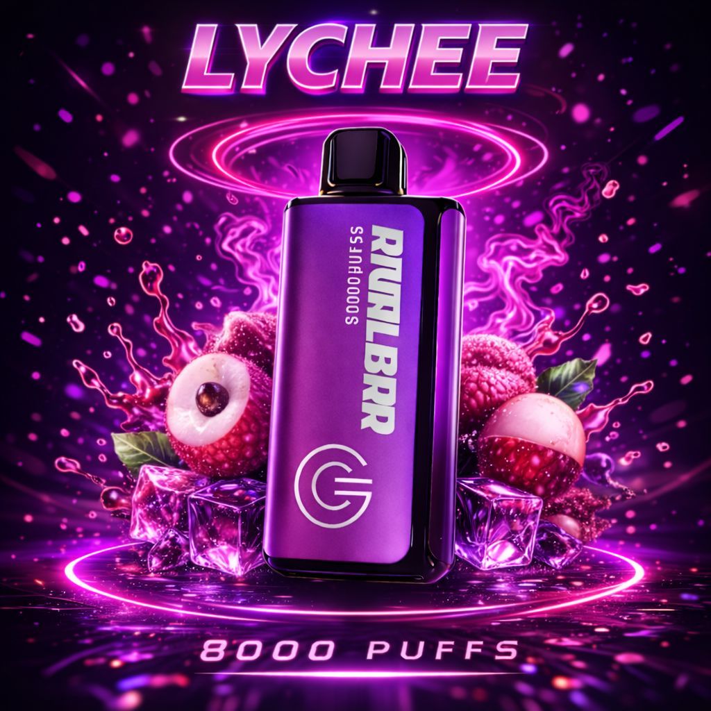 RIVAL BAR LYCHEE - 8000 PUFFS
