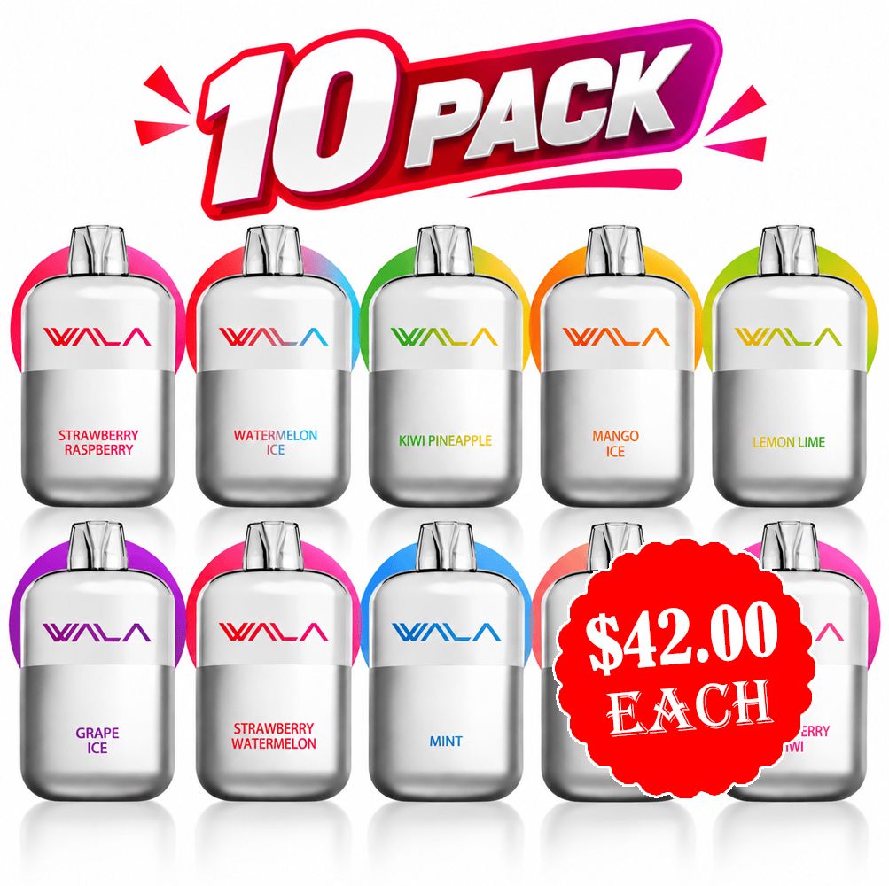 WALA POP 10000 PUFFS 10 PACK