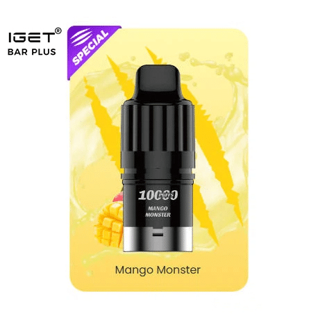 IGET BAR PLUS S3 MANGO MONSTER 10000 PUFFS