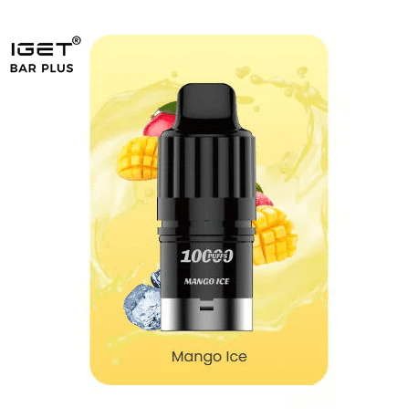 IGET BAR PLUS S3 MANGO ICE 10000 PUFFS