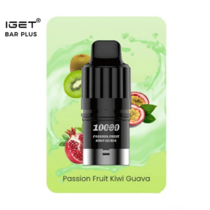 IGET BAR PLUS S3 PASSION FRUIT KIWI GUAVA 10000 PUFFS