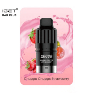 IGET BAR PLUS S3 CHUPPA CHUPPS STRAWBERRY 10000 PUFFS