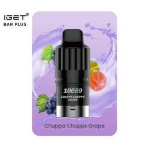 IGET BAR PLUS S3 CHUPPA CHUPPS GRAPE  10000 PUFFS