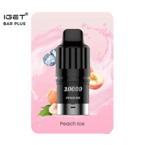 IGET BAR PLUS S3 PEACH ICE 10000 PUFFS