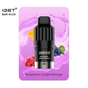 IGET BAR PLUS S3 RASPBERRY GRAPE MANGO 10000 PUFFS