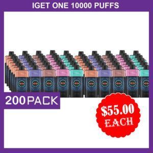 IGET ONE 12000 PUFFS - 200 PACK