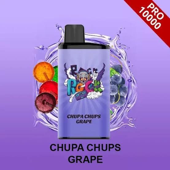 IGET BAR PRO CHUPA CHUPS GRAPE - 10000 PUFFS