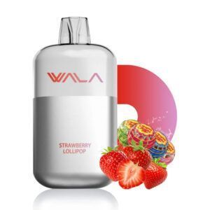 WALA POP STRAWBERRY LOLLIPOP 10000 PUFFS