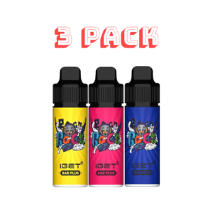 IGET BAR PLUS 6000 PUFFS 3 PACK