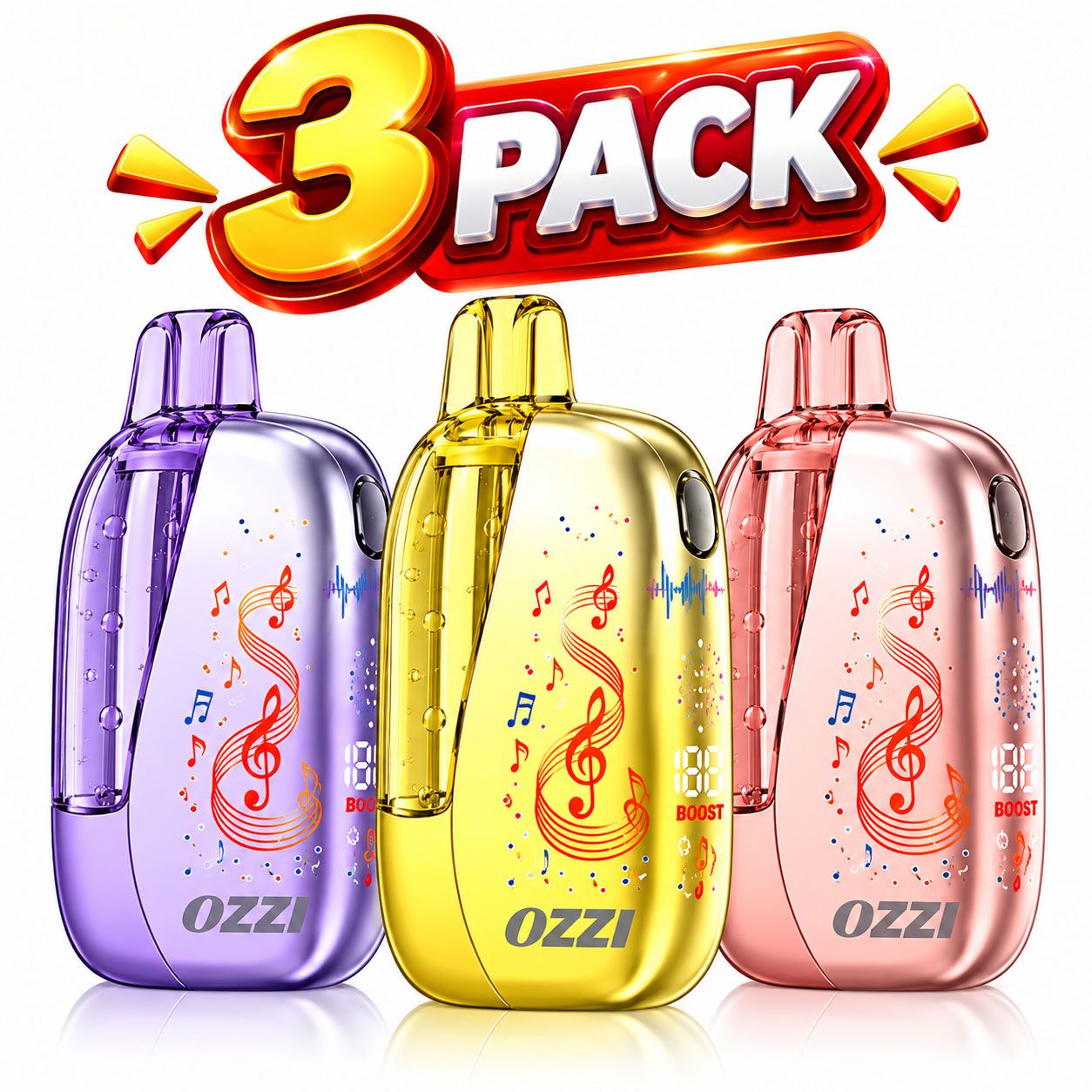 OZZI 18000 PUFFS 3 PACK
